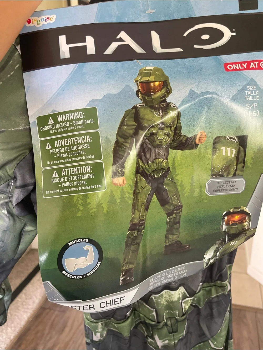 Disguise brand size